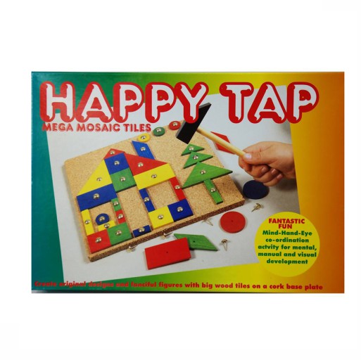happy tap mosiac tiles